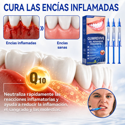 🇪🇸 VITALISYS®🦷 𝑮𝒖𝒎𝑹𝒆𝒗𝒊𝒗𝒆 Gel Regenerador Periodontal🍊