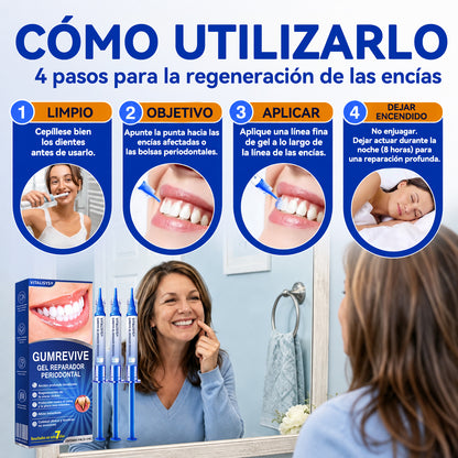 🇪🇸 VITALISYS®🦷 𝑮𝒖𝒎𝑹𝒆𝒗𝒊𝒗𝒆 Gel Regenerador Periodontal🍊