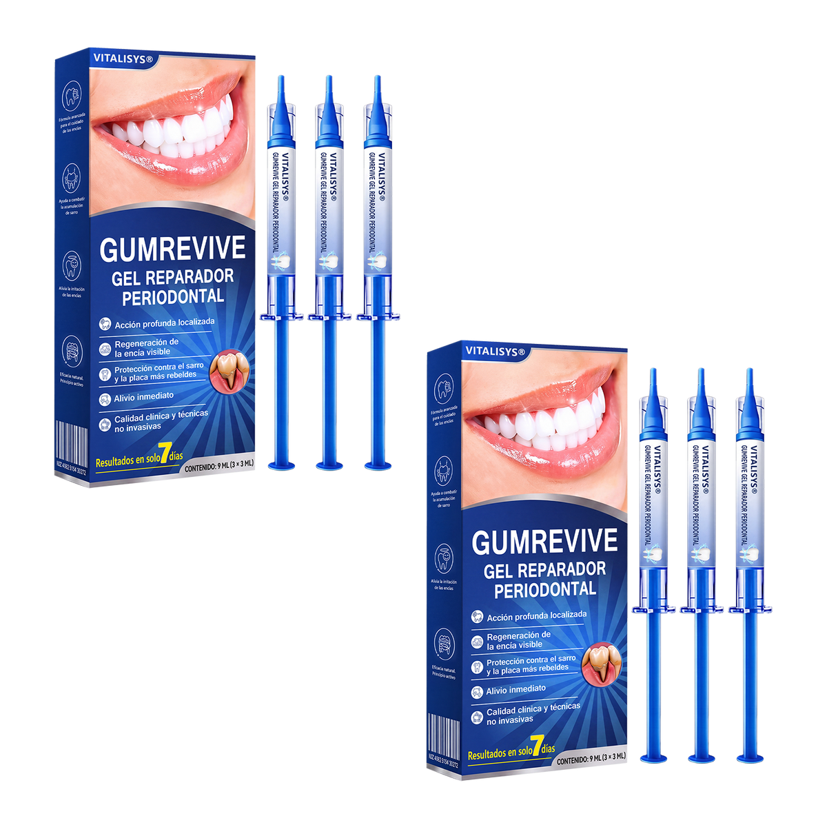 🇪🇸 VITALISYS®🦷 𝑮𝒖𝒎𝑹𝒆𝒗𝒊𝒗𝒆 Gel Regenerador Periodontal🍊