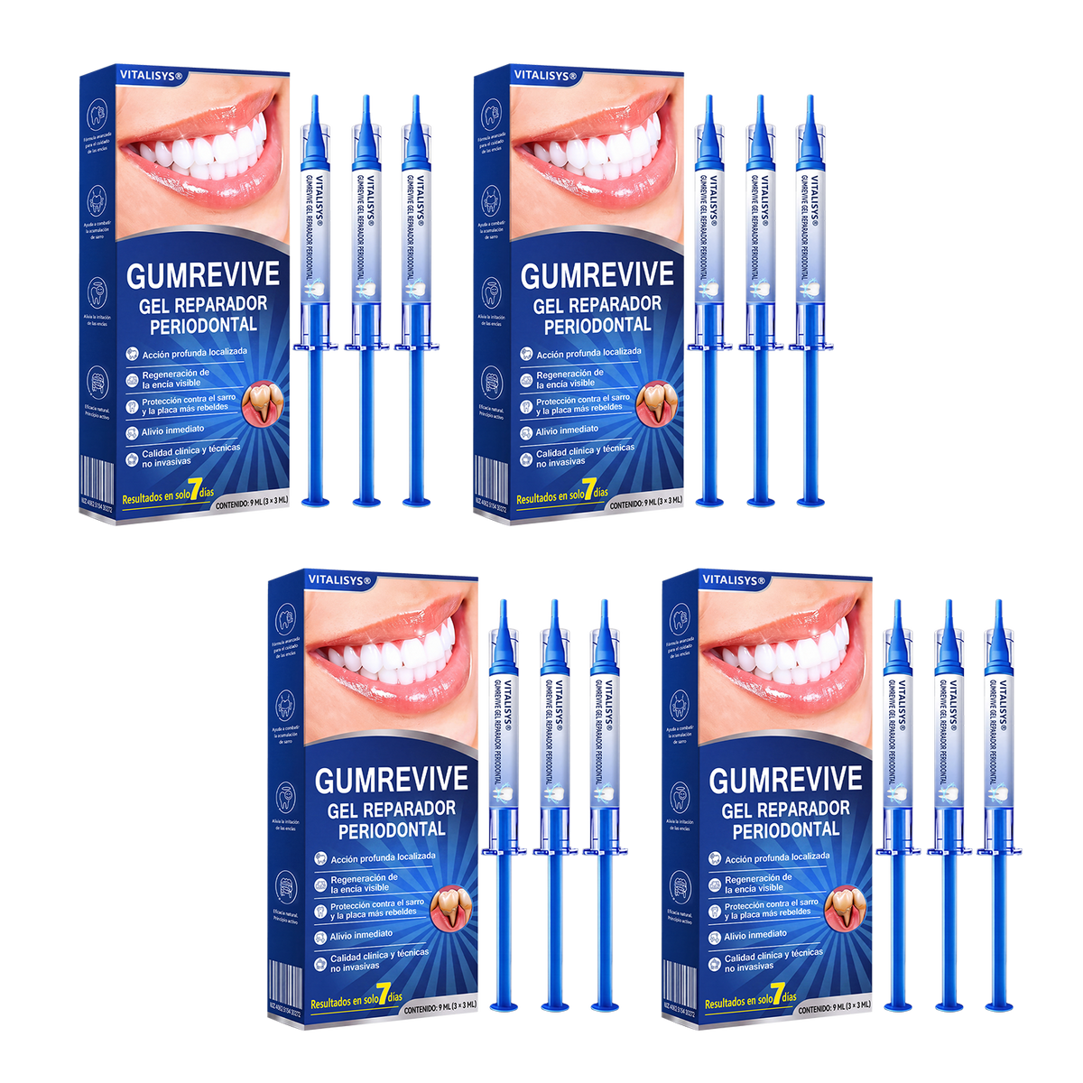 🇪🇸 VITALISYS®🦷 𝑮𝒖𝒎𝑹𝒆𝒗𝒊𝒗𝒆 Gel Regenerador Periodontal🍊