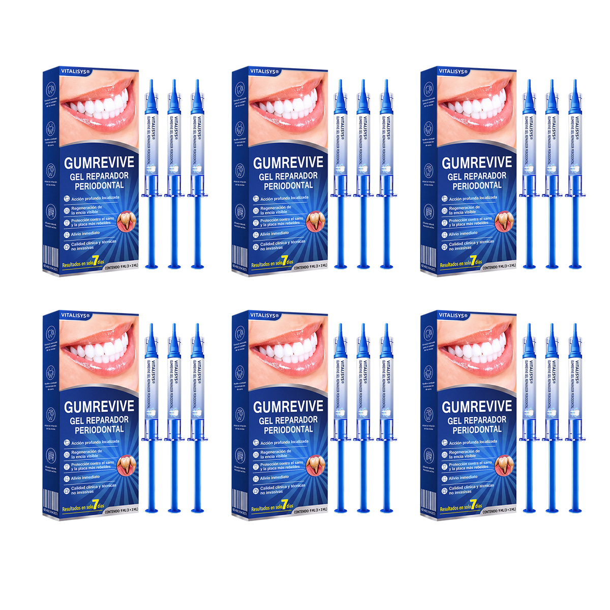 🇪🇸 VITALISYS®🦷 𝑮𝒖𝒎𝑹𝒆𝒗𝒊𝒗𝒆 Gel Regenerador Periodontal🍊