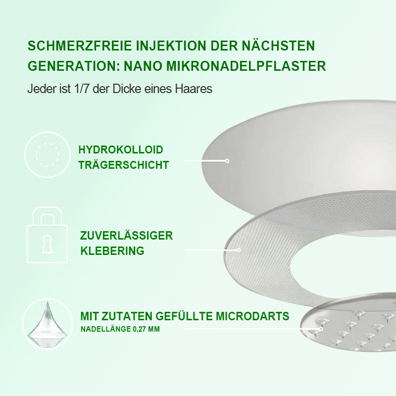 Extra 30 % Rabatt auf reduzierte Artikel! | Offizieller Shop | MURWON® 6-in-1 NAD⁺ Berberine Pro All-in-One Fit & Vital Nano-Mikronadel-Patch (Einmal täglich · Sichtbare Veränderungen in nur 7 Tagen)